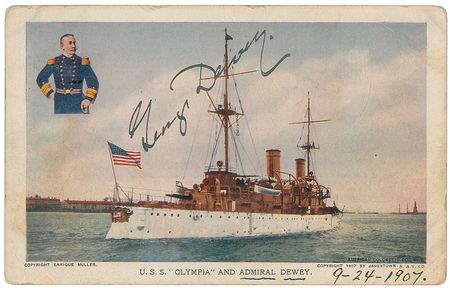 Lot #416 George Dewey Postcard - Image 2