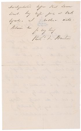 Lot #256 Richard Francis Burton: The great explorer contemplates being ?murdered by the rabid Henry Stanley? - Image 2