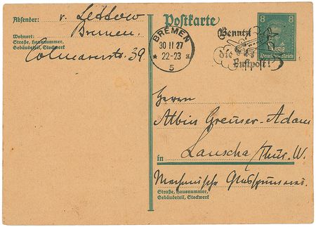 Lot #430 Paul von Lettow-Vorbeck Handwritten Letter Signed - Image 2