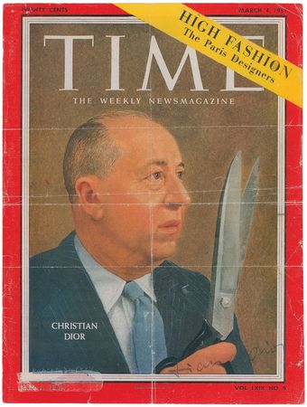 Lot #589 Christian Dior Magazine Cover - Image 2