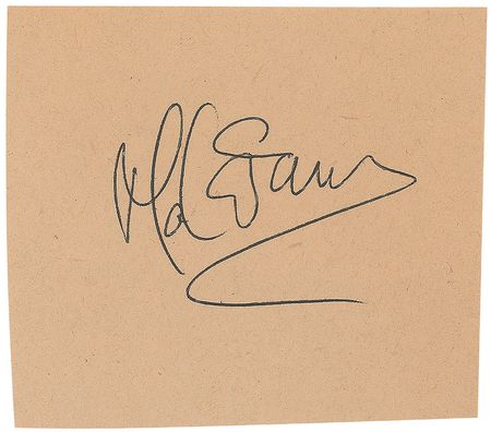 Lot #817 Beatles: Evans and Bicknell Signature - Image 2