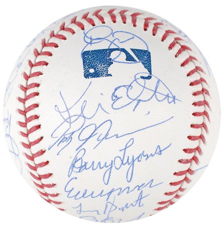 Lot #1017 NY Mets: 1986 Baseball - Image 2