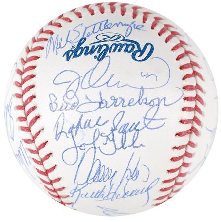 Lot #1017 NY Mets: 1986 Baseball - Image 4