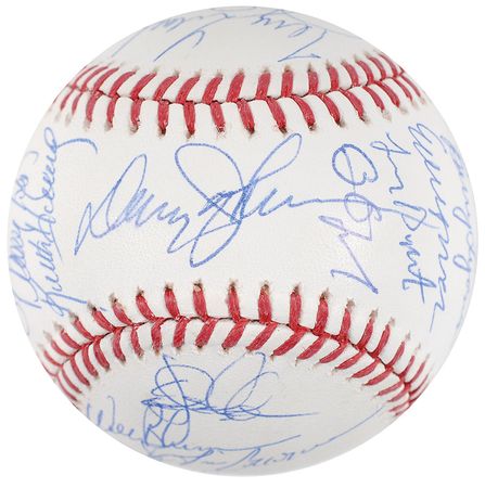 Lot #1017 NY Mets: 1986 Baseball - Image 5