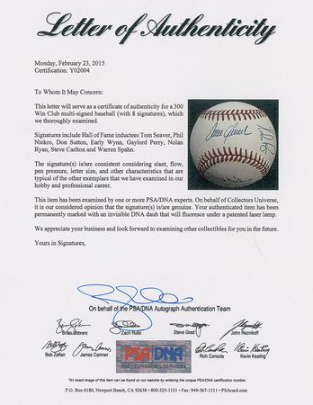 Lot #993 Baseball: 300 Win Club Baseball - Image 6