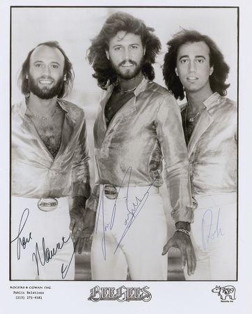 Lot #821 Bee Gees Signed Photograph - Image 2
