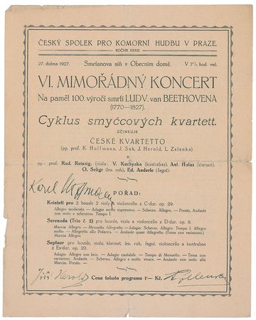 Lot #757 Bohemian Quartet - Image 1