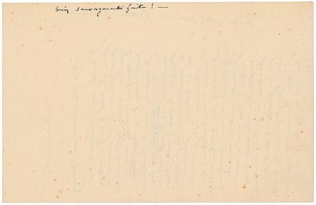 Lot #568 Felicien Rops Handwritten Letter Signed - Image 3