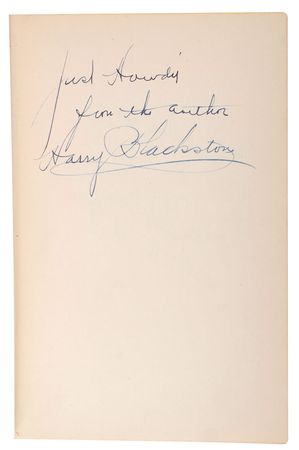 Lot #912 Harry Blackstone Sr. and Jr Book - Image 1