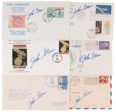Lot #502 John Glenn First Day Cover - Image 1