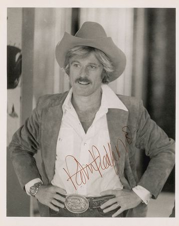Lot #946 Robert Redford Signed Photograph - Image 1