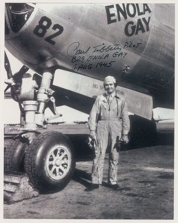 Lot #420 Enola Gay: Tibbets and Ferebee - Image 1