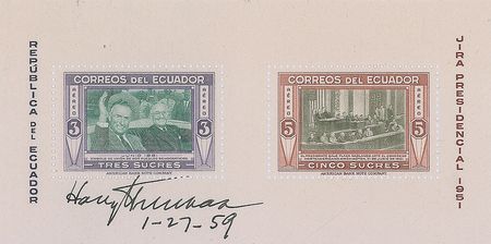 Lot #54 Harry S. Truman Group Lot - Image 1