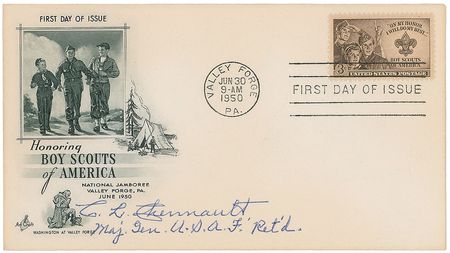 Lot #410 Claire L. Chennault First Day Cover - Image 1