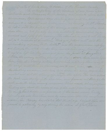 Lot #413 Confederate Obituary - Image 1