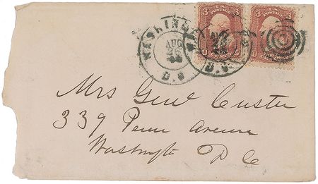 Lot #369 George A. Custer Envelope - Image 2