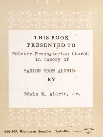 Lot #5045 Guenter Wendt?s Book Presented by Aldrin at Apollo 11 Launch - Image 2