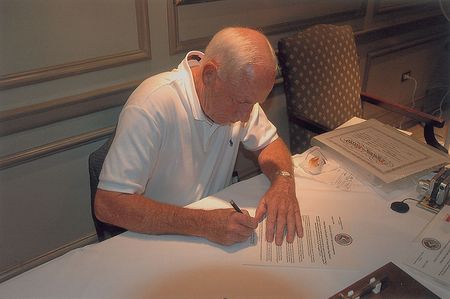 Lot #5079 Al Worden?s Apollo 15 Flown Flag Patch - Image 6