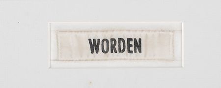 Lot #5078 Al Worden?s Apollo 15 Flown Name Patch - Image 2
