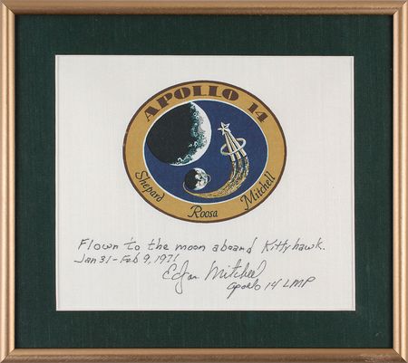 Lot #5074 Edgar Mitchell?s Apollo 14 Flown Beta Cloth - Image 2