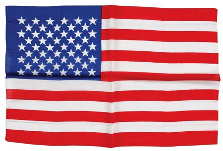 Lot #5107 Jack Lousma?s Skylab 3 Flown Oversized Flag - Image 1