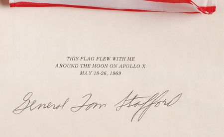 Lot #5043 Apollo 10 Flown Flag - Image 2