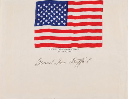 Lot #5043 Apollo 10 Flown Flag - Image 3