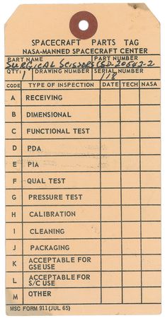 Lot #5018 Gemini 10 Flown Surgical Scissors - Image 6