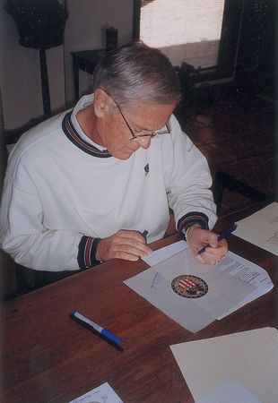 Lot #5092 Charlie Duke?s Apollo 16 Flown Beta Cloth - Image 3