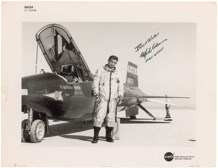 Lot #5002 Mike Adams Signed Photograph