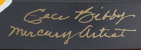 Lot #5007 MA-8’s Hand-painted Logo Signed by Schirra and Bibby - Image 3