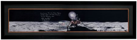 Lot #5076 Edgar Mitchell Signed Panorama - Image 2