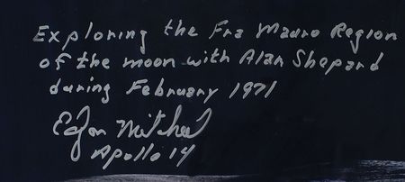 Lot #5076 Edgar Mitchell Signed Panorama - Image 3