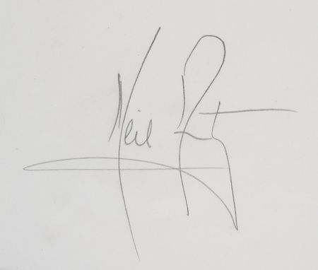 Lot #5051 Neil Armstrong Signed Lithograph - Image 3