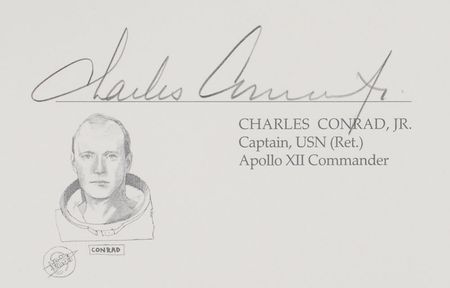 Lot #5065 Apollo 12 Signed Print - Image 3