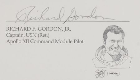 Lot #5065 Apollo 12 Signed Print - Image 4