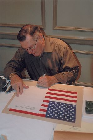 Lot #5053 Richard Gordon?s Apollo 12 Oversized Flown Flag - Image 6