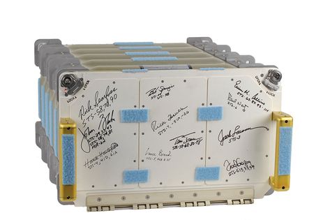 Lot #5117 Spacehab Signed Locker Assembly - Image 1
