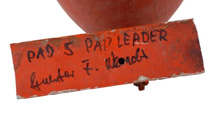 Lot #5004 Launch Pad 5 Floodlight Signed by Shepard and Wendt - Image 2