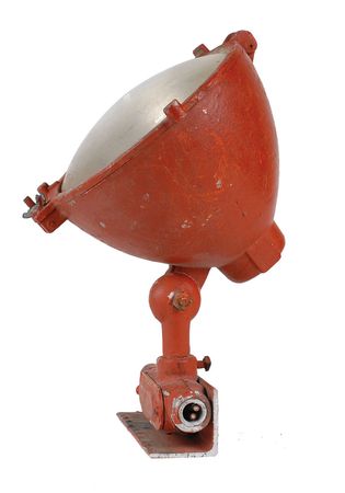 Lot #5004 Launch Pad 5 Floodlight Signed by Shepard and Wendt - Image 5