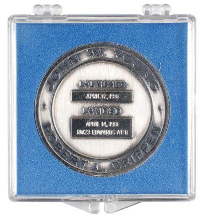Lot #5112 STS-1 Flown Robbins Medal - Image 5