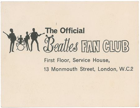 Lot #815 Beatles: Uninscribed fan club photo from their 1964 return to the UK - Image 2