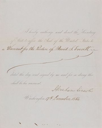 Lot #19 Abraham Lincoln