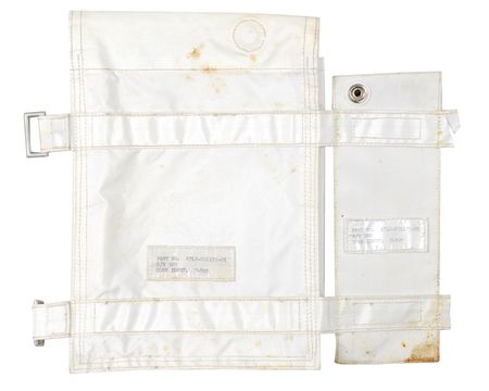 Lot #538 Apollo 15: Pocket and scissors sheath present in the LM and during the first stellar EVA - Image 3