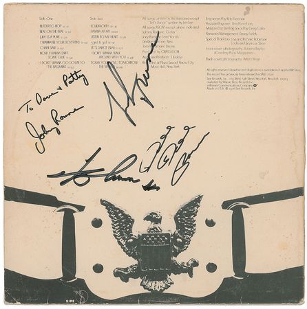 Lot #835 The Ramones Album - Image 1