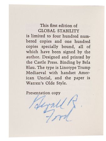 Lot #112 Gerald Ford Books - Image 4