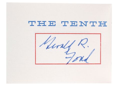Lot #113 Gerald Ford Book - Image 5