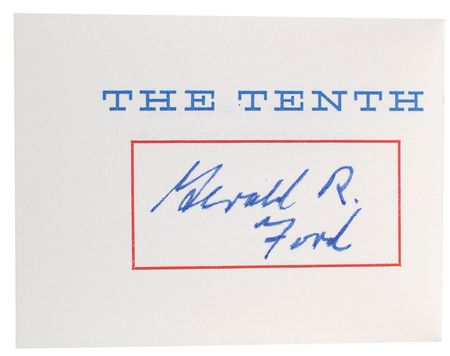 Lot #113 Gerald Ford Book - Image 7