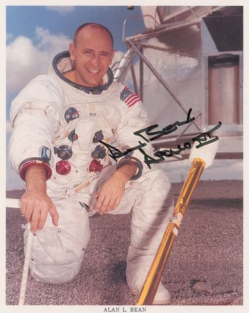 Lot #568 Apollo 12 Signed Photograph - Image 1