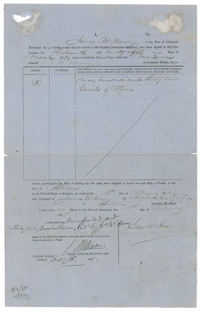 Lot #745 Nathaniel Hawthorne Signed Document - Image 2